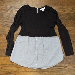 Motherhood Maternity Black Top